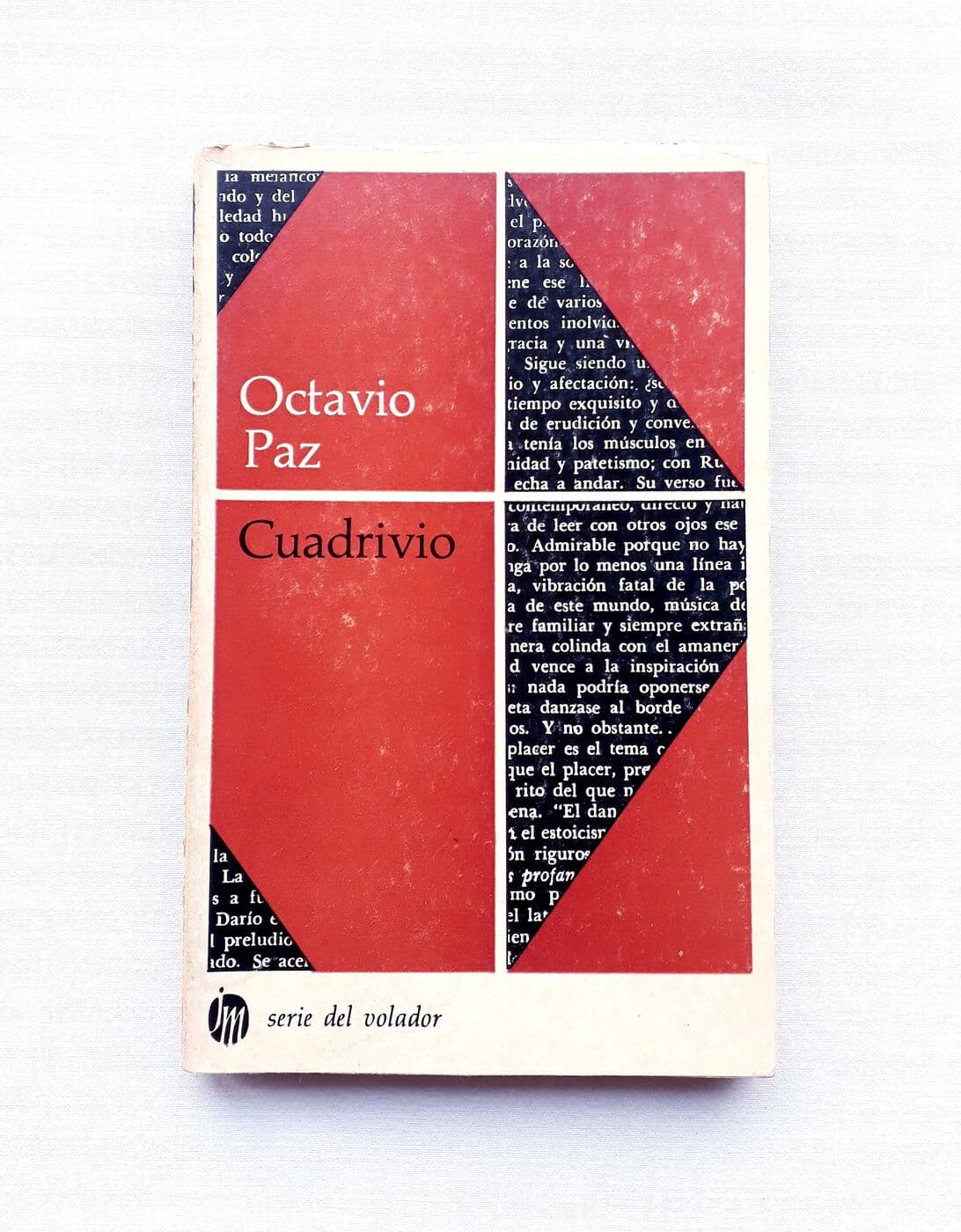 Cuadrivio — Octavio Paz, libro usado