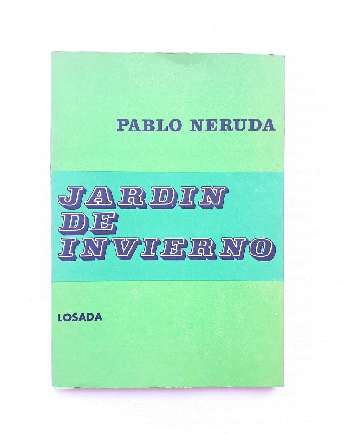 Jardín de invierno — Pablo Neruda, libro usado