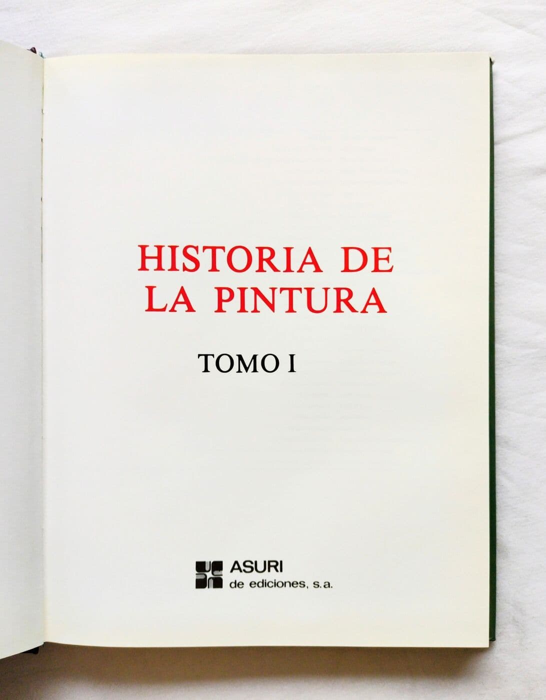 Historia de la pintura Tomo I, II, III y IV — Juan Maria Apellaniz (Rev), libro usado (foto 2 de 6)
