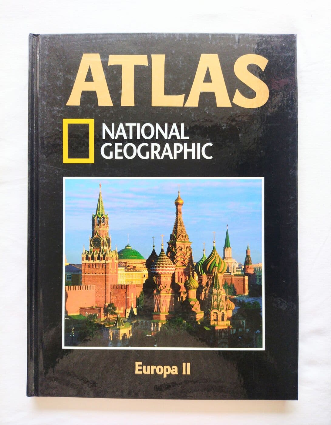 Atlas. Europa II — National Geographic, libro usado