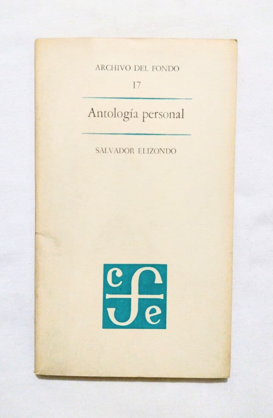 Antología personal — Carlos Monsiváis, libro usado (foto 2 de 2)