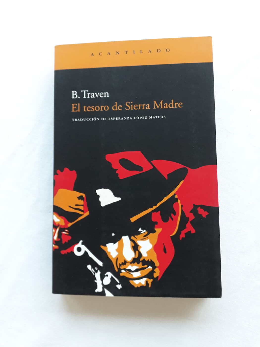 El tesoro de Sierra Madre — B. Traven, libro usado