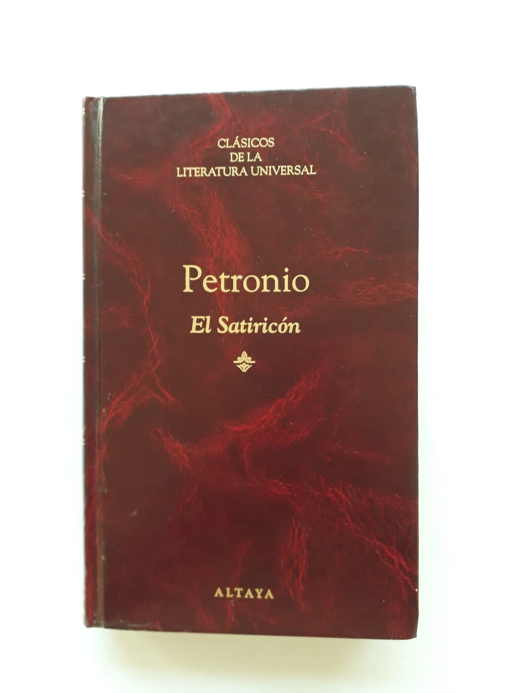 El satiricón — Petronio, libro usado