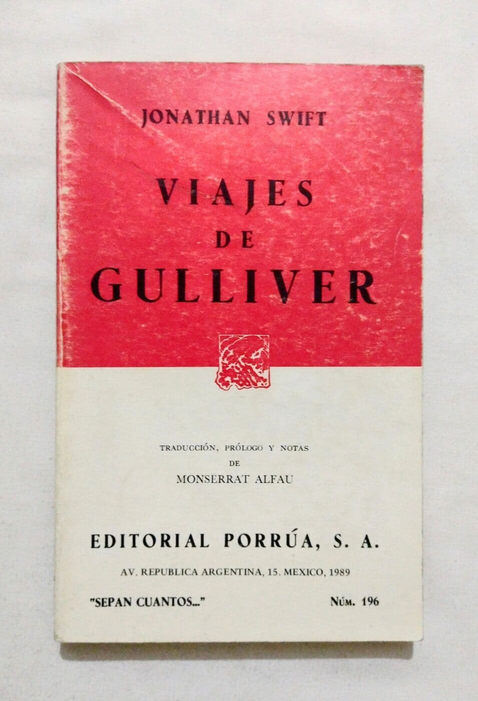 Viajes de Gulliver — Jonathan Swift, libro usado