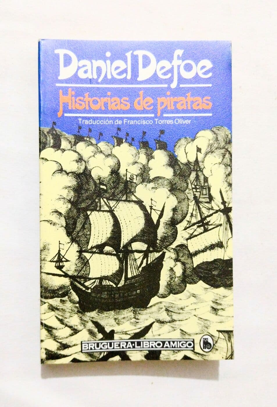 Historias de piratas — Daniel Defoe, libro usado
