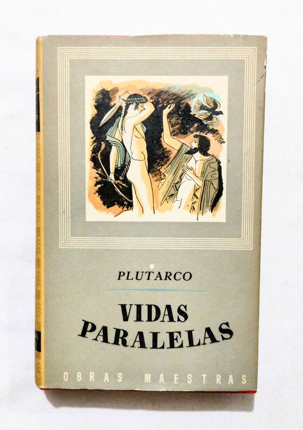 Vidas paralelas. Volumen I, II, III y IV — Plutarco, libro usado