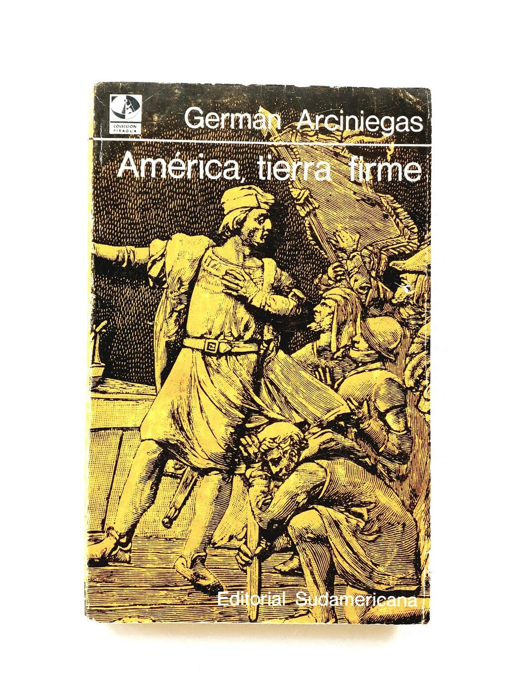 América tierra firme — Germán Arciniegas, libro usado