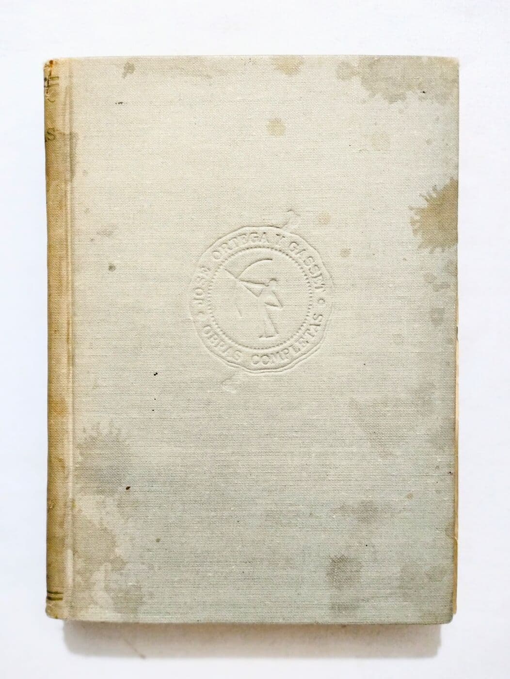 Obras Completas Tomo I (1902-1916) — José Ortega y Gasset, libro usado