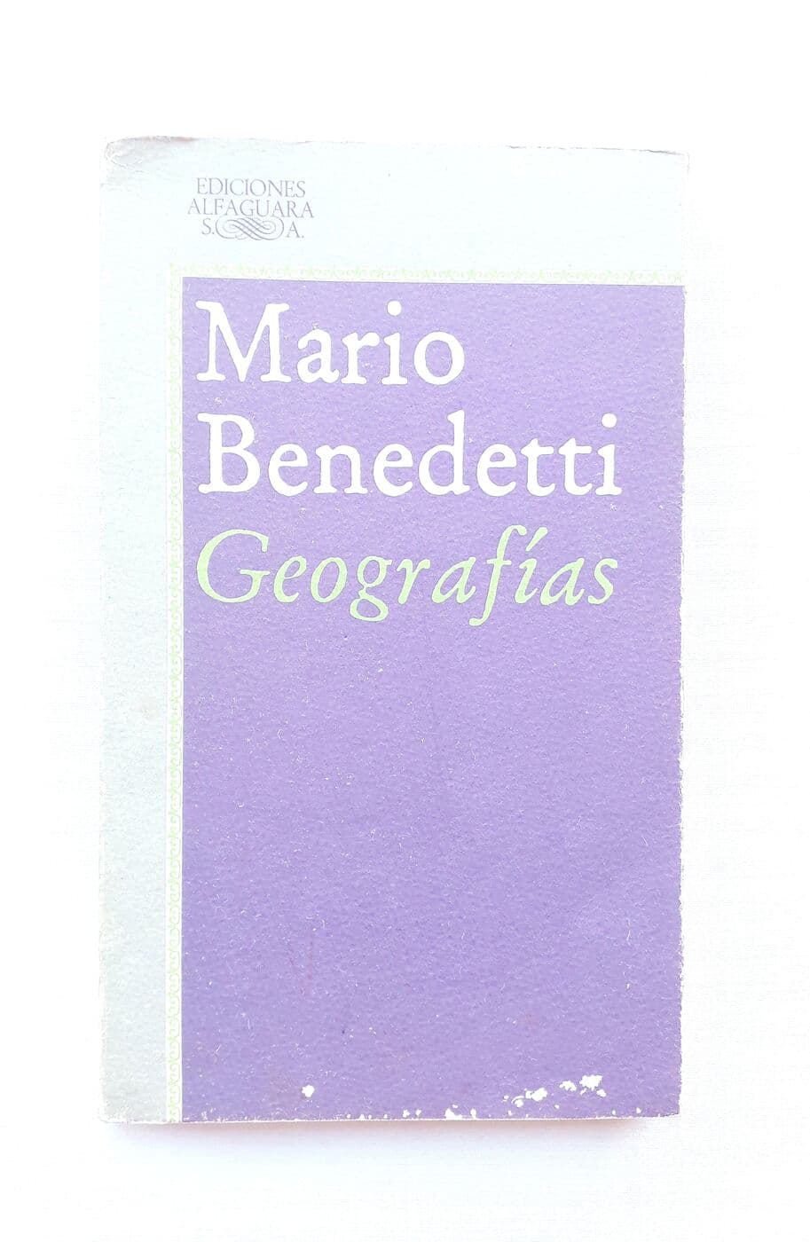 Geografías — Mario Benedetti, libro usado