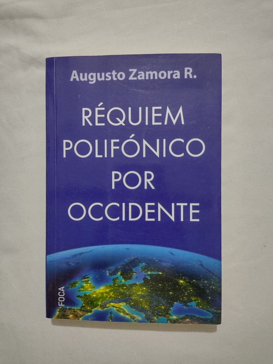 Requiem polifónico por accidente — Augusto Zamora, libro usado