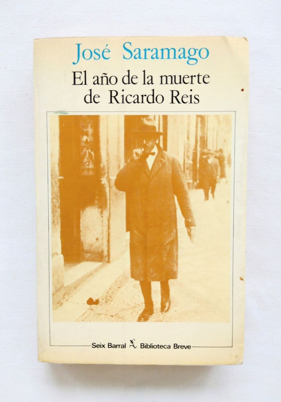 El año de la muerte de Ricardo Reis — José Saramago, libro usado