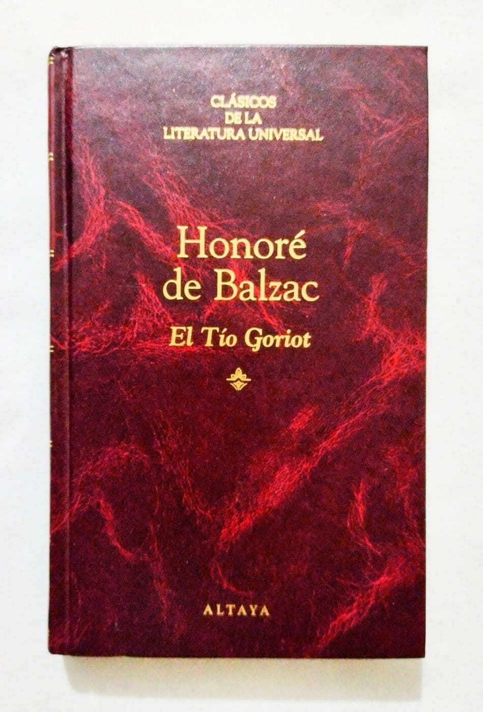 El tio Goriot — Honore de Balzac, libro usado