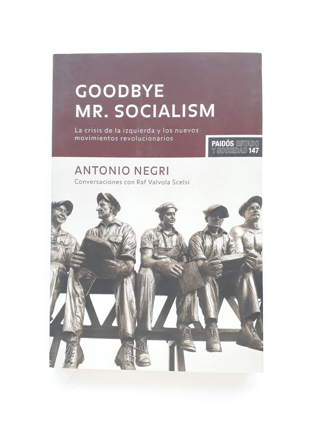 Goodbye Mr. Socialism. La crisis de la izquierda y los nuevos movimientos revolucionarios. Conversaciones con Raf Valvola Scelsi — Antonio Negri, libro usado