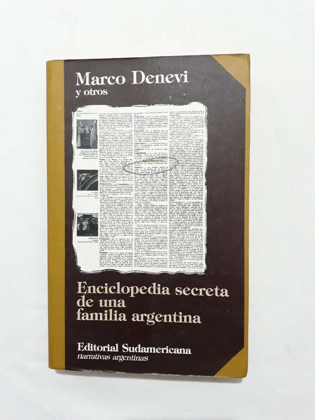 Enciclopedia secreta de una familia argentina — Marco Denevi y otros, libro usado