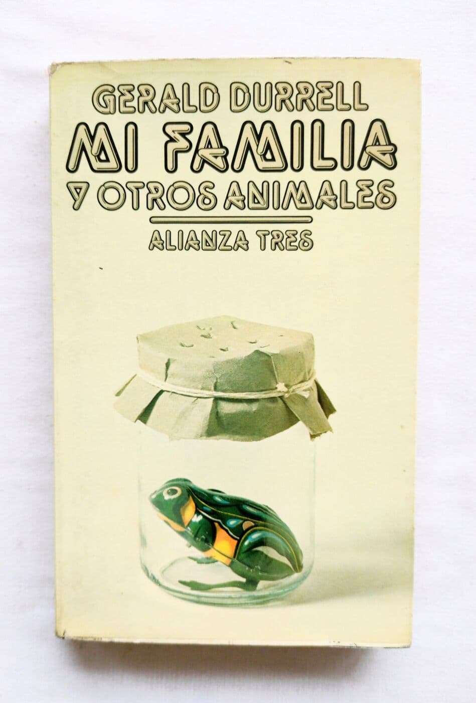 Mi familia y otros animales — Gerald Durrell, libro usado