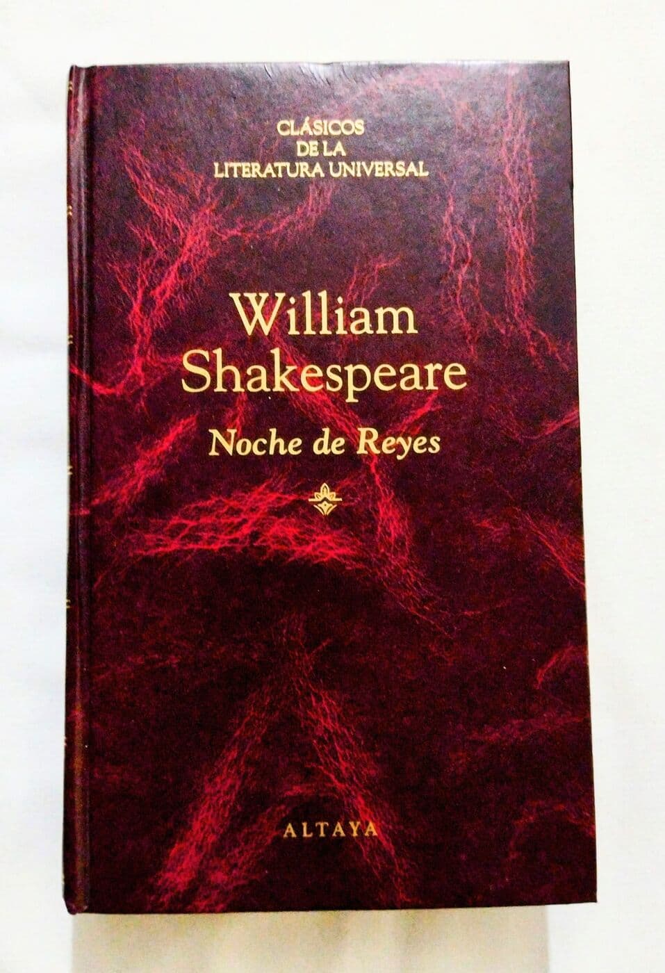 Noche de reyes — William Shakespeare, libro usado