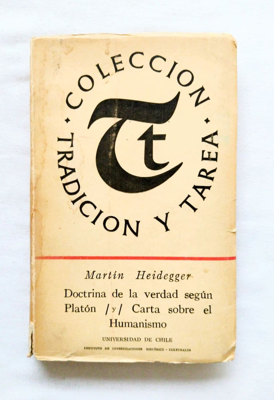 Doctrina de la verdad según Platón y Carta sobre el Humanismo — Martin Heidegger, libro usado