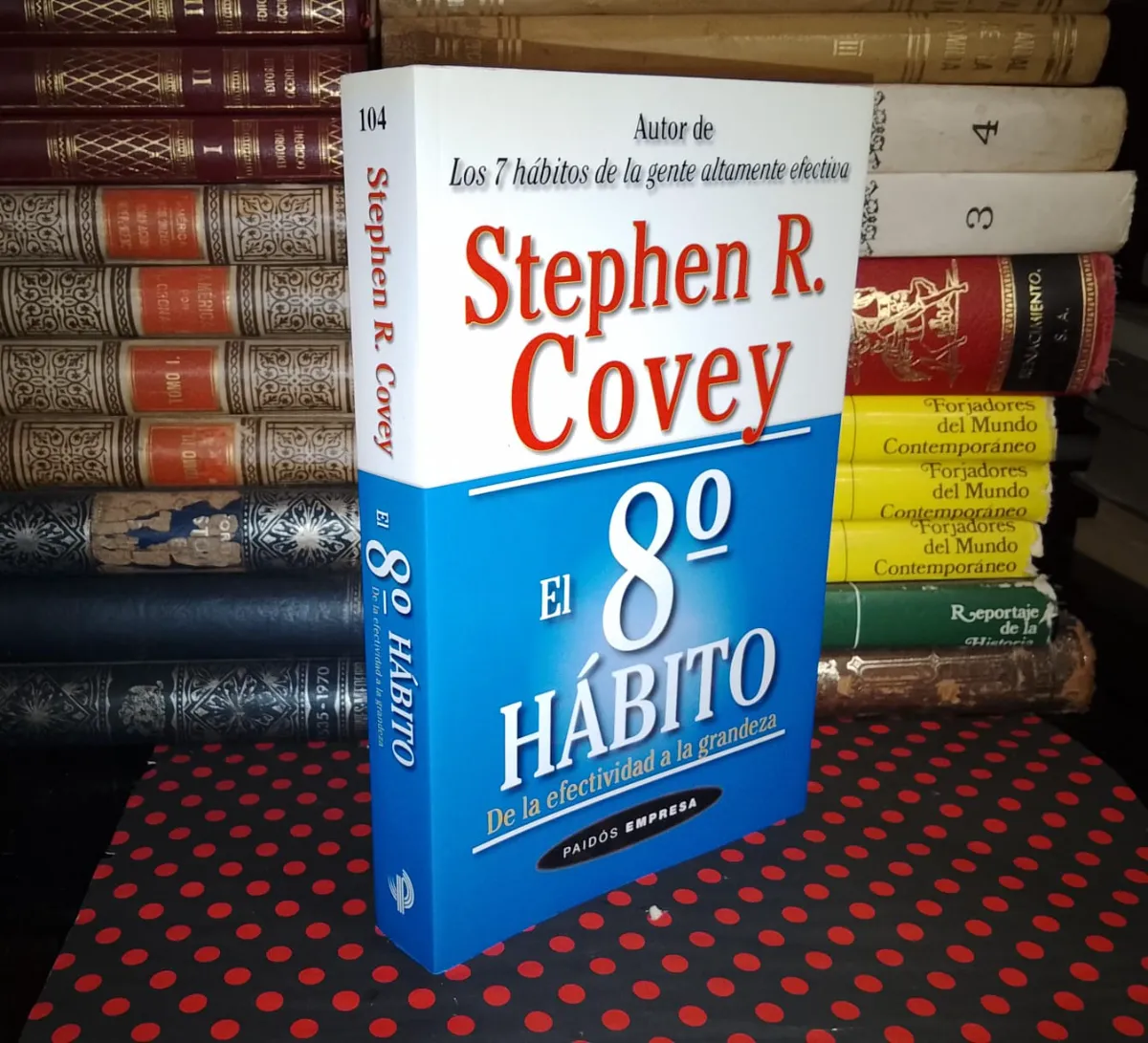 El 8° Hábito — Stephen R. Covey, libro usado