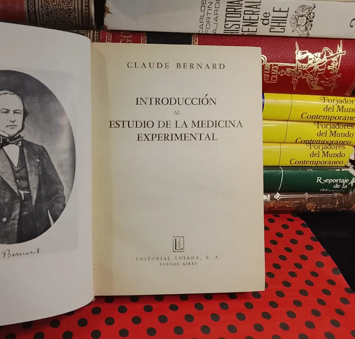 Introducción Al Estudio De La Medicina Experimental — Claude Bernard, libro usado (foto 1 de 6)