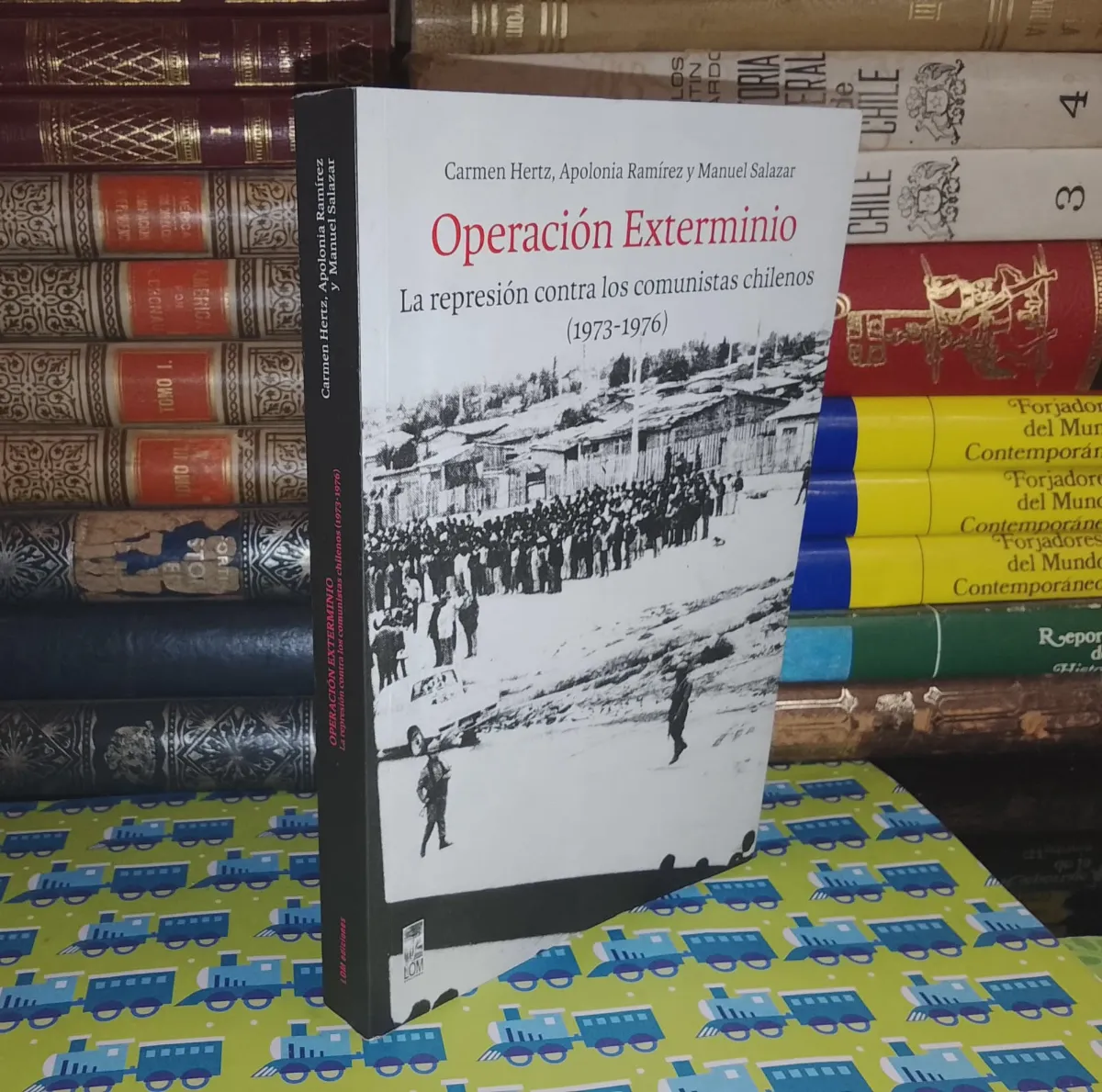 Operación Exterminio — Carmen Hertz | Apolonia Ramírez | Manuel Salazar, libro usado