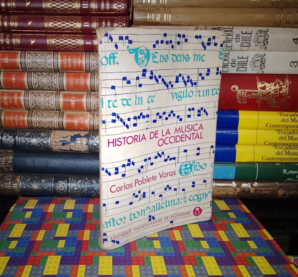Historia De La Música Occidental — Carlos Poblete Varas, libro usado