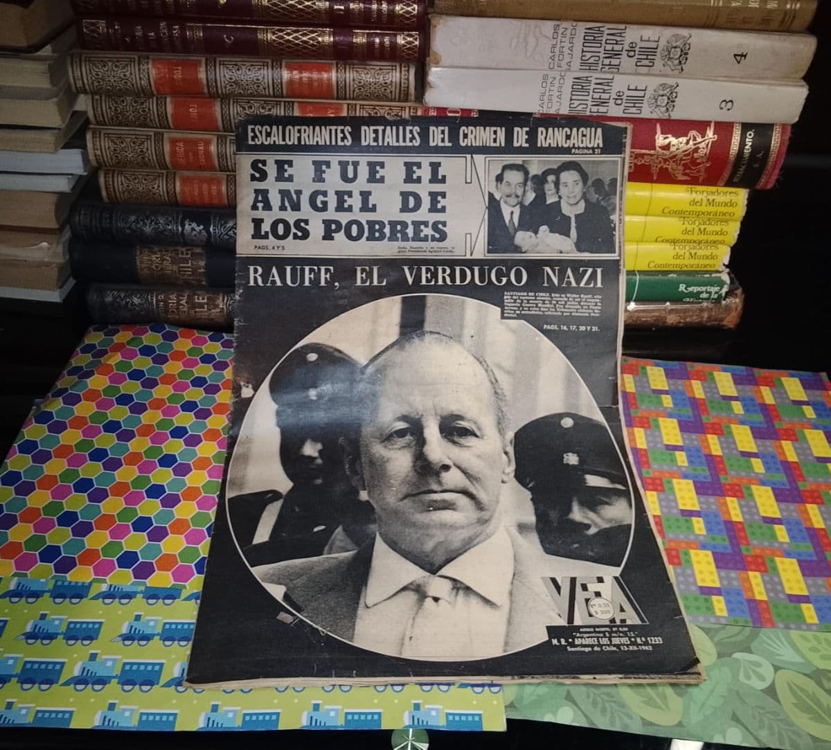 Rauff, El Verdugo Nazi — Revista Vea, libro usado (foto 1 de 4)