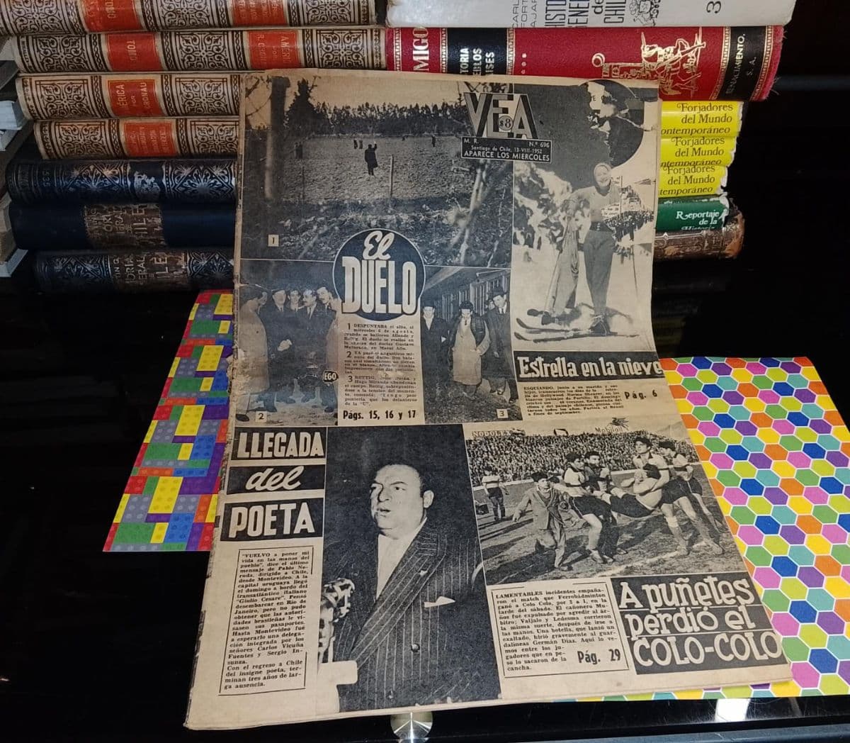 El Duelo - Allende vs. Rettig — Revista Vea, libro usado (foto 1 de 4)