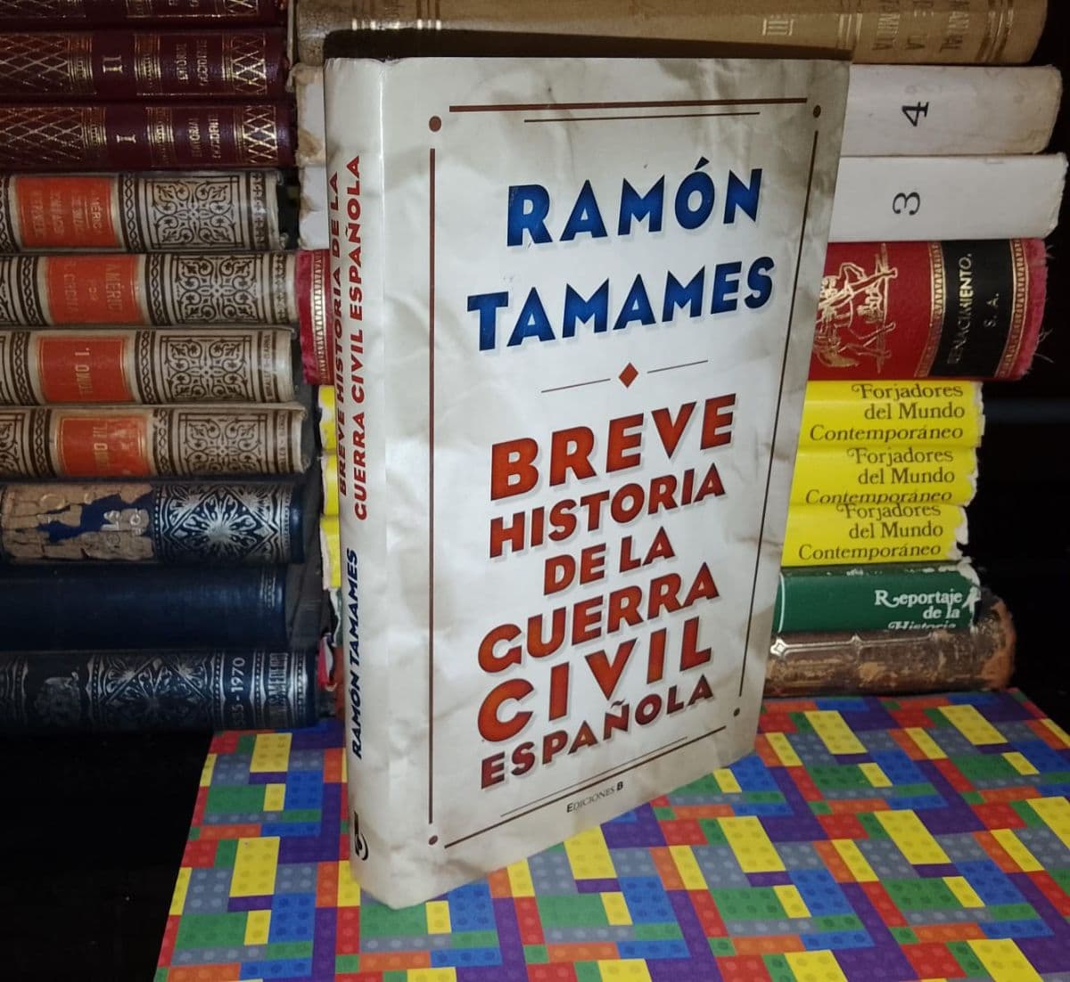 Breve Historia De La Guerra Civil Española — Ramón Tamanes, libro usado