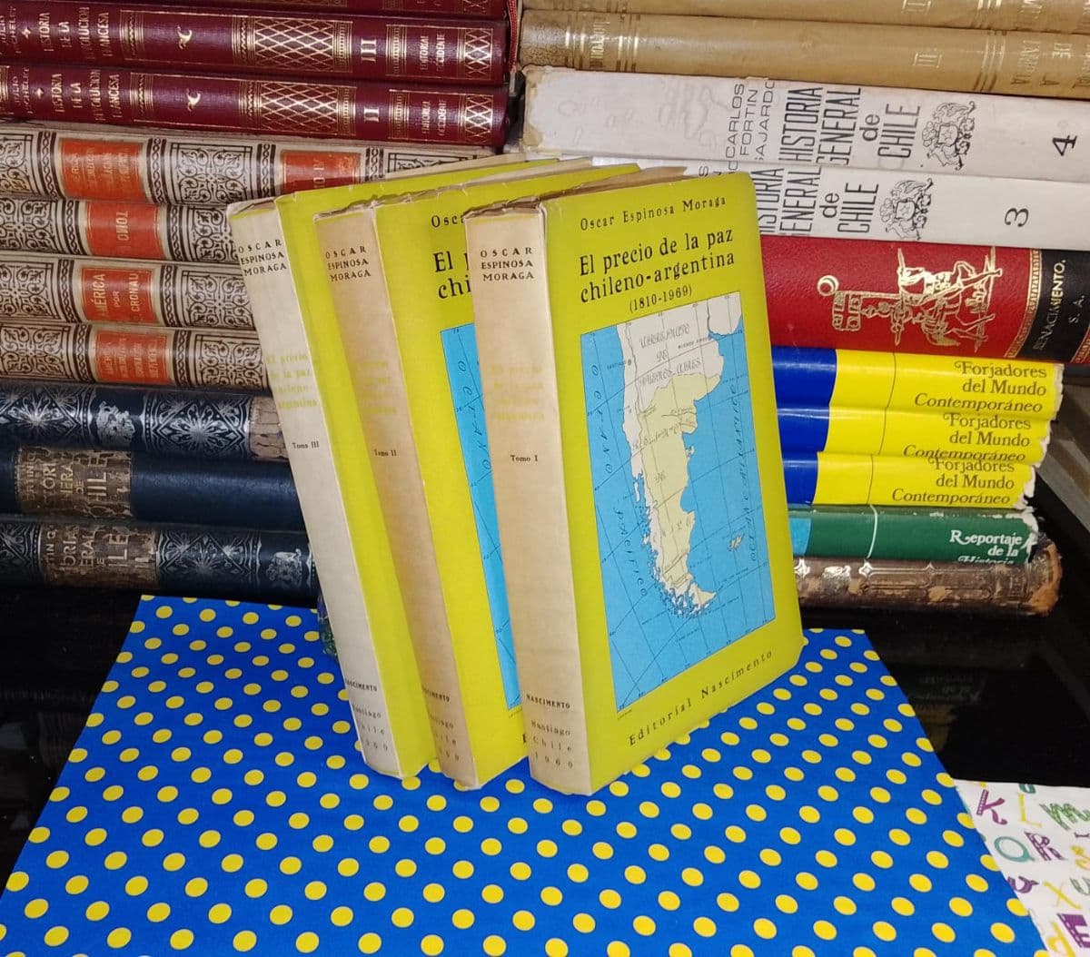 El Precio De La Paz Chileno-Argentino - Tomos 1 al 3 — Oscar Espinosa Moraga, libro usado (foto 1 de 4)