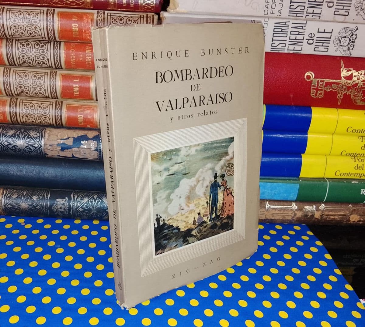 Bombardeo De Valparaíso Y Otros Relatos — Enrique Bunster, libro usado