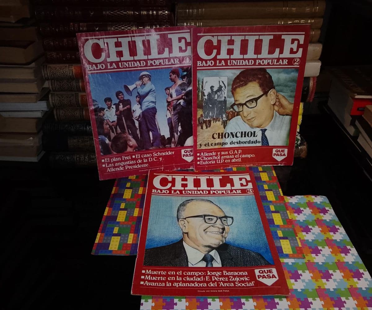 Chile Bajo la Unidad Popular - 12 Revistas — Qué Pasa, libro usado