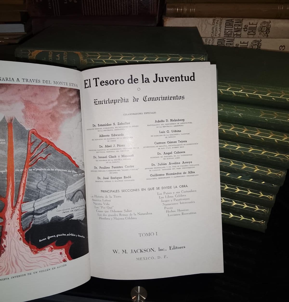 El Tesoro De La Juventud - Tomos 1 al 20 — Varios Autores, libro usado (foto 1 de 6)