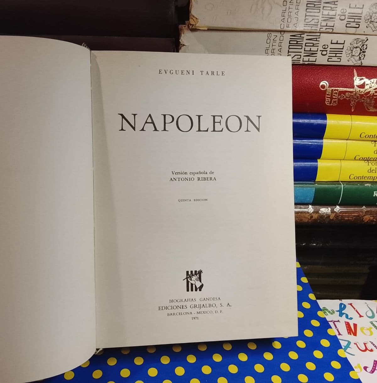 Napoleón — Evgueni Tarle, libro usado (foto 1 de 6)
