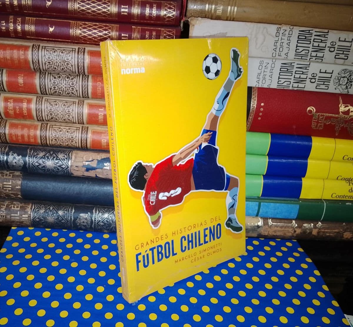 Grandes Historias Del Fútbol Chileno — Marcelo Simonetti | César Olmos, libro usado