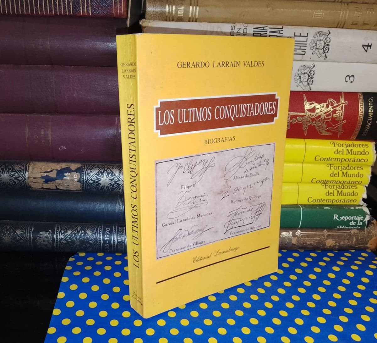 Los Últimos Conquistadores — Gerardo Larraín Valdés, libro usado (foto 1 de 6)