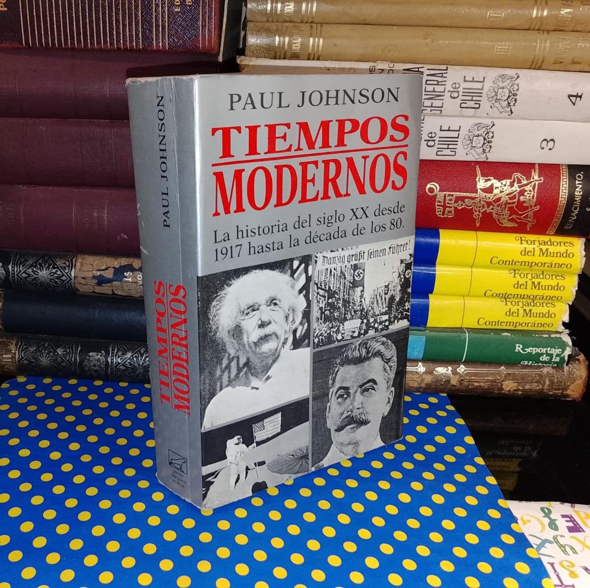 Tiempos Modernos — Paul Johnson, libro usado