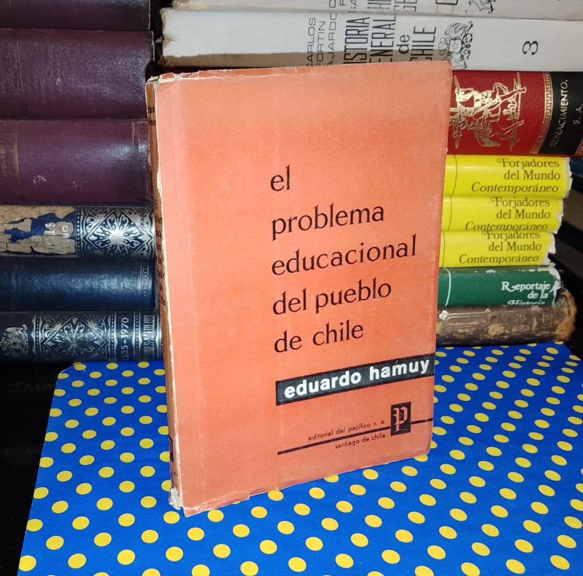 El Problema Educacional Del Pueblo De Chile — Eduardo Hamuy, libro usado