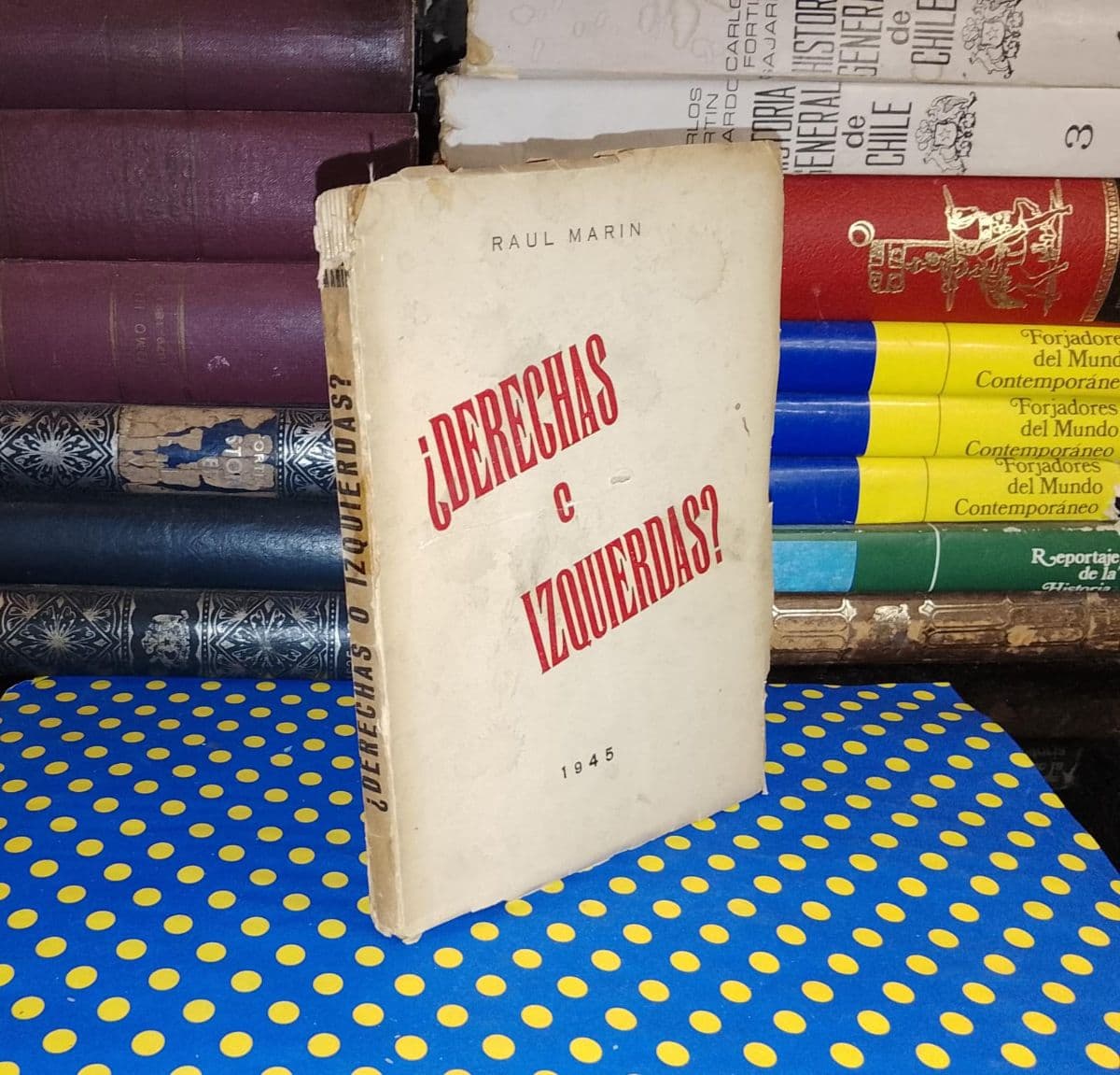 ¿Derechas E Izquierdas? — Raúl Marín, libro usado (foto 1 de 4)