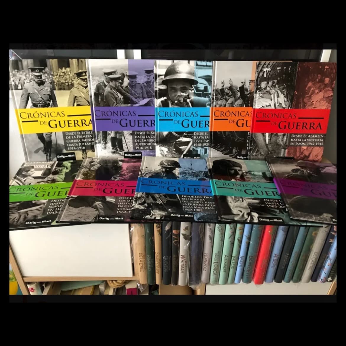 Colección completa: Crónicas de guerra – 10 tomos