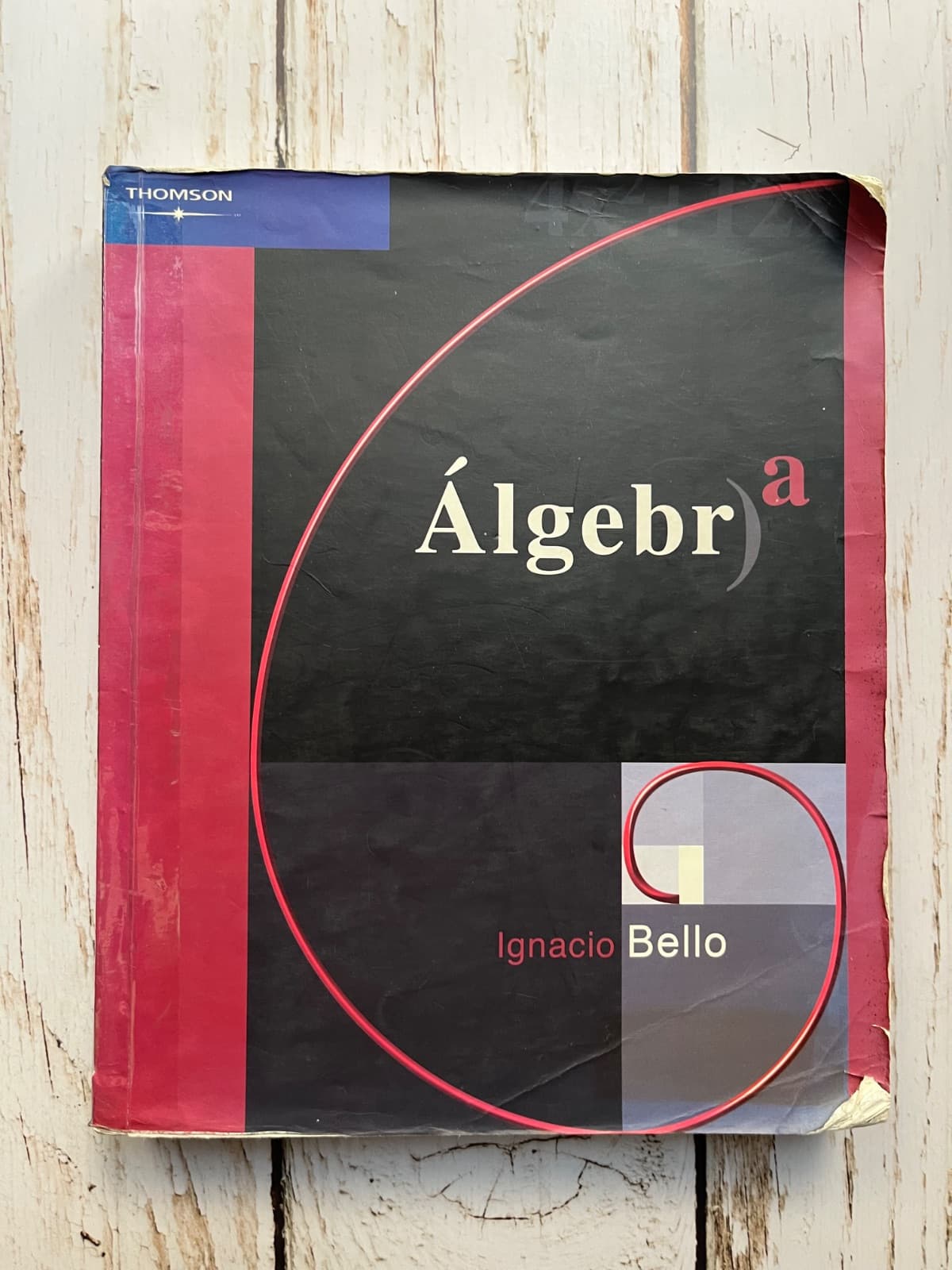 Álgebra — Ignacio Bello, libro usado