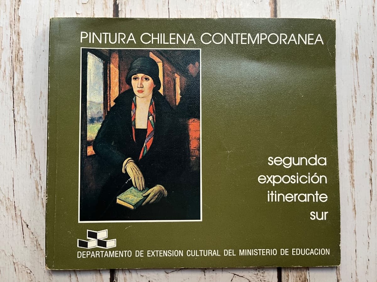 Segunda Exposición itinerante sur / Pintura chilena contemporánea — Víctor Carvacho Herrera, libro usado