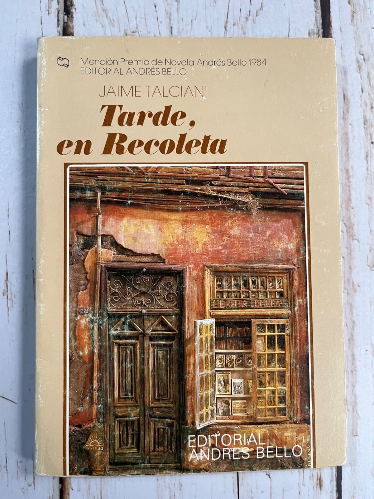 Tarde, en Recoleta — Jaime Talciani, libro usado