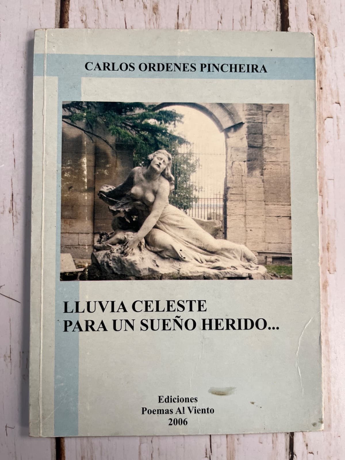 Lluvia celeste para un sueño herido… — Carlos Órdenes Pincheira, libro usado