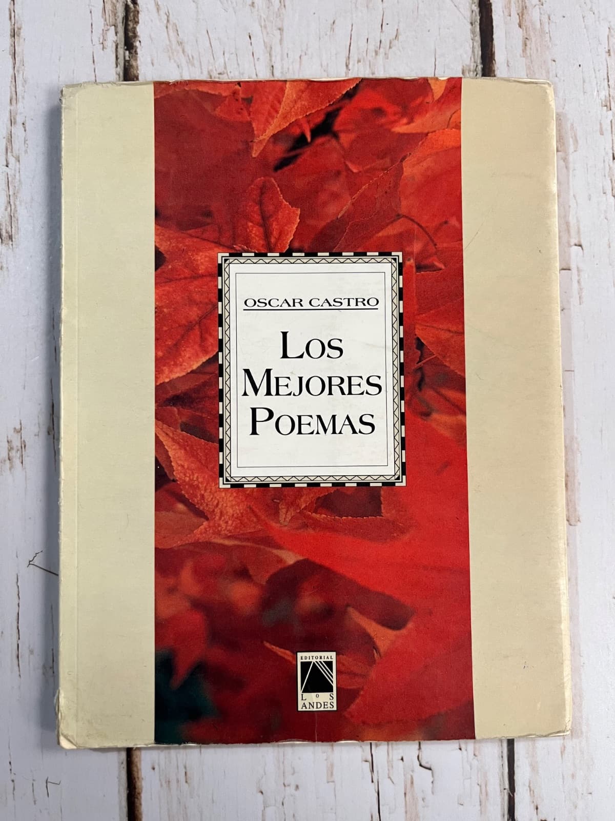Los mejores poemas de Oscar Castro — Oscar Castro, libro usado (foto 1 de 6)