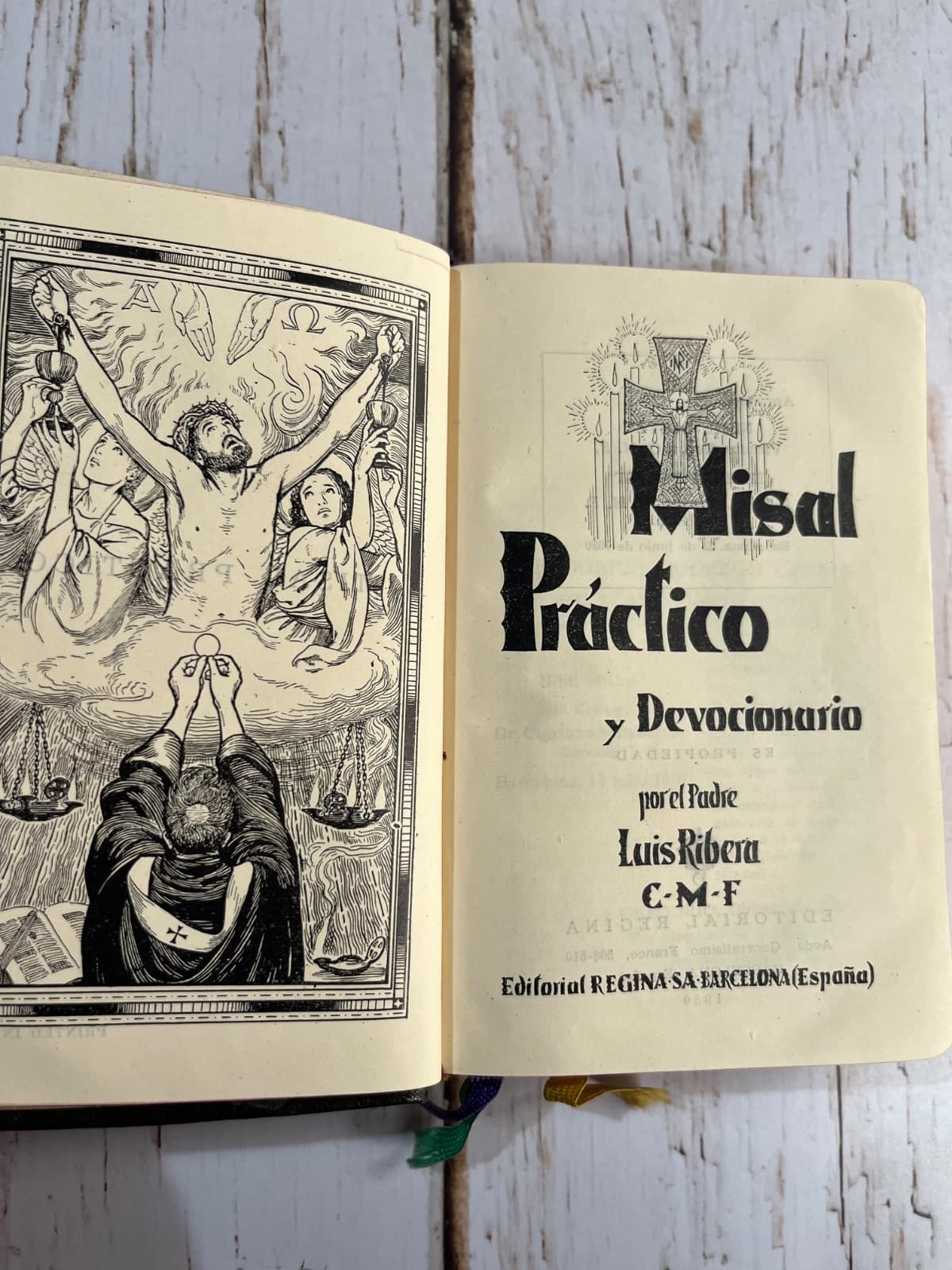 Misal Práctico y devocionario — Luis Ribera , libro usado (foto 1 de 6)