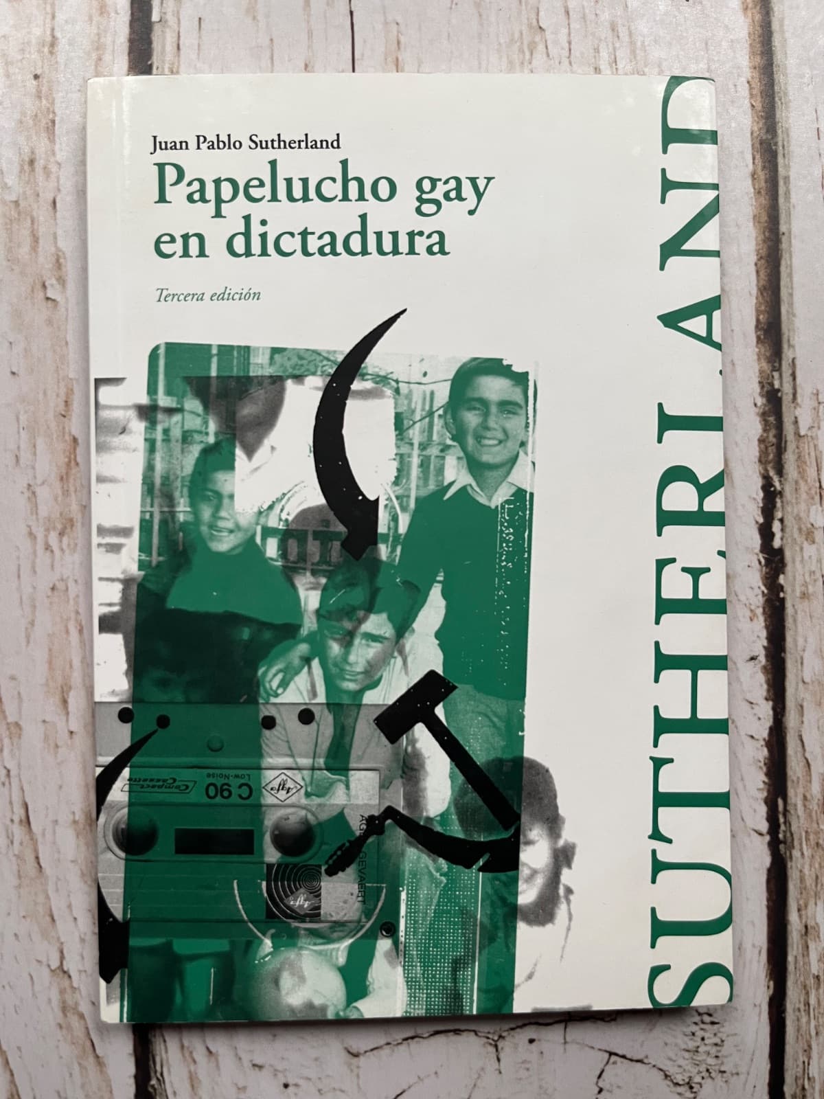 📚 Papelucho gay en dictadura — Juan Pablo Sutherland, libro usado