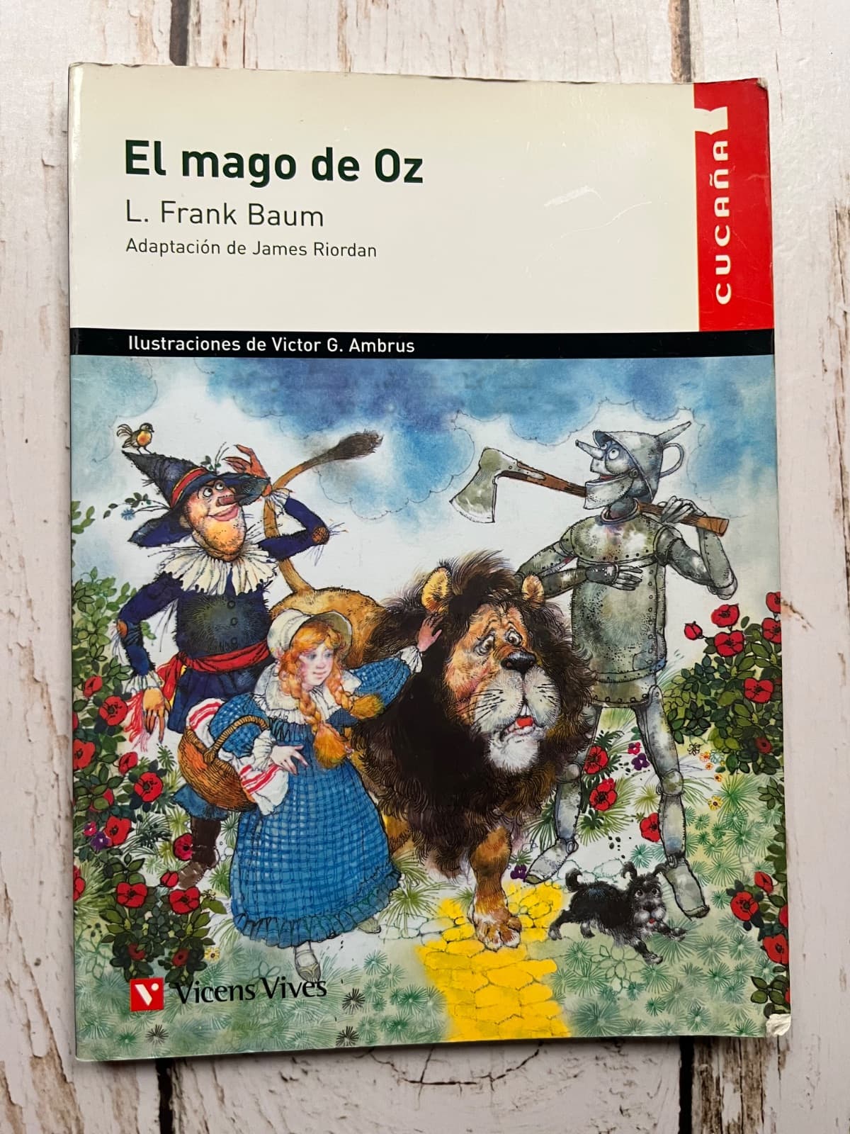 El mago de oz ilustrado — L. Frank Baum, libro usado