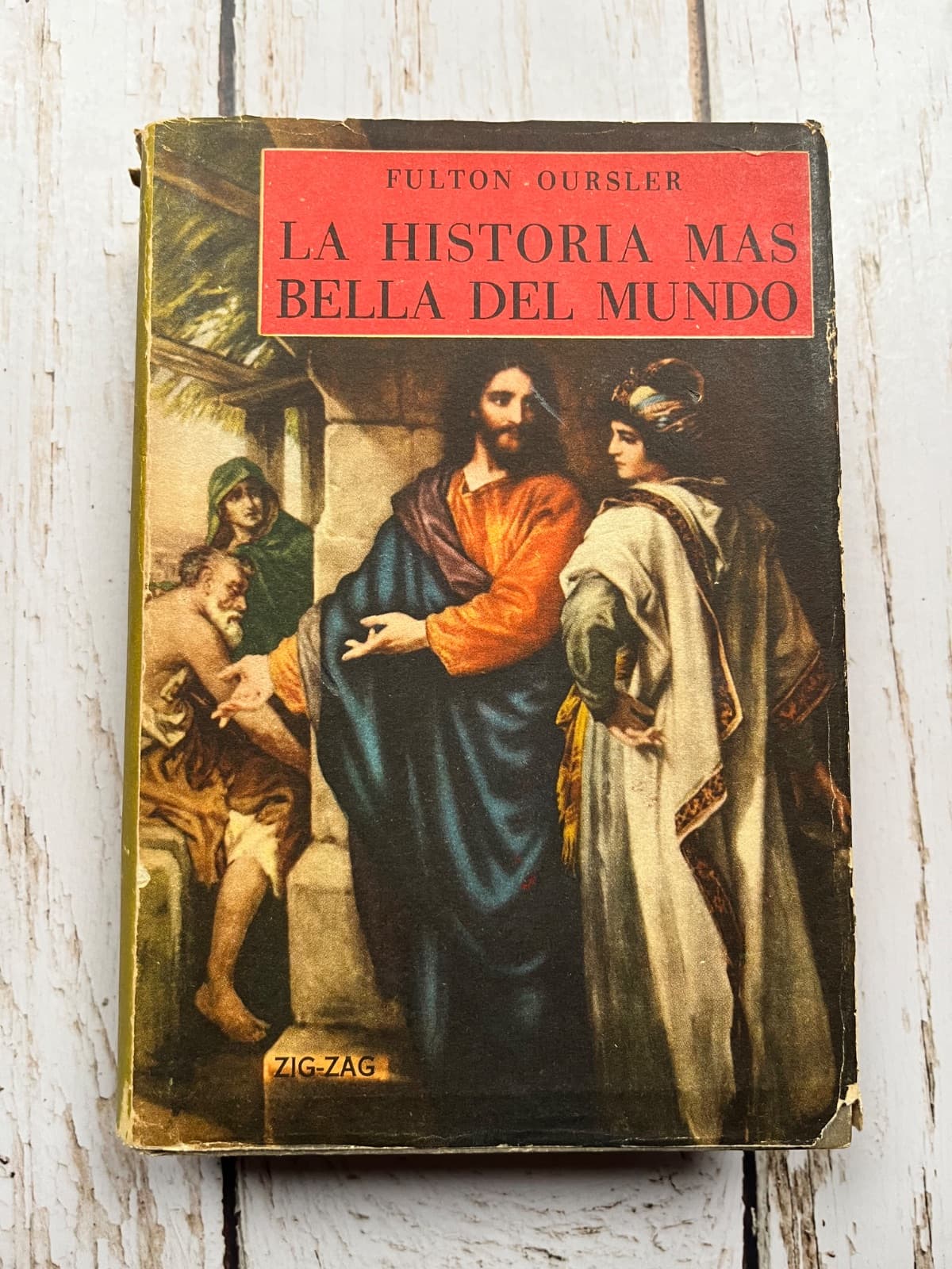 La historia más bella del mundo — Fulton Oursler, libro usado