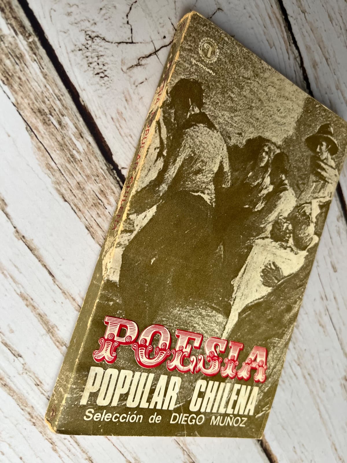 Poesía popular chilena (editorial Quimantú) — Selección de Diego Muñoz, libro usado (foto 1 de 6)