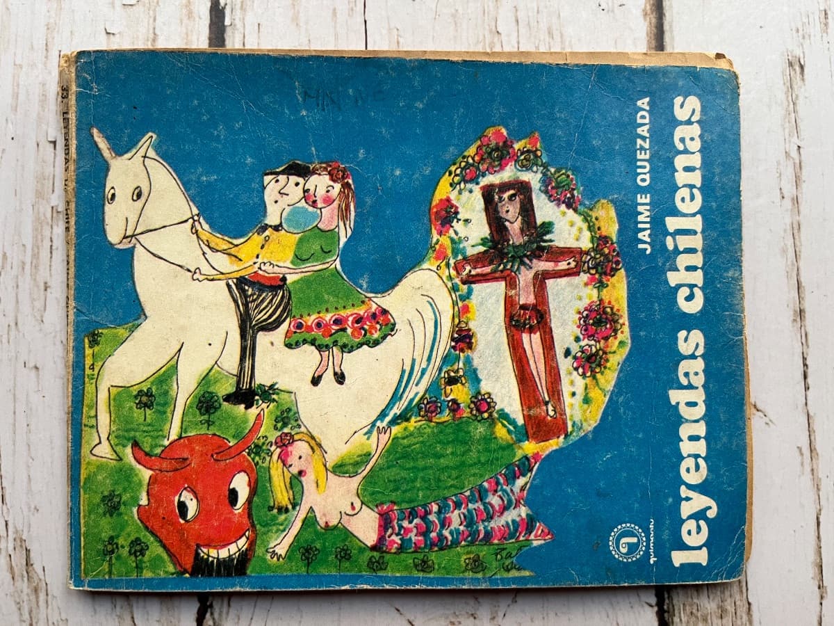 Leyendas chilenas (Quimantú) — Jaime Quezada, libro usado